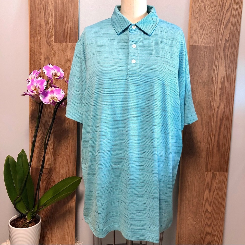 *NWOT* Men’s Callaway Light Teal Polo Opti-Dri, Size M